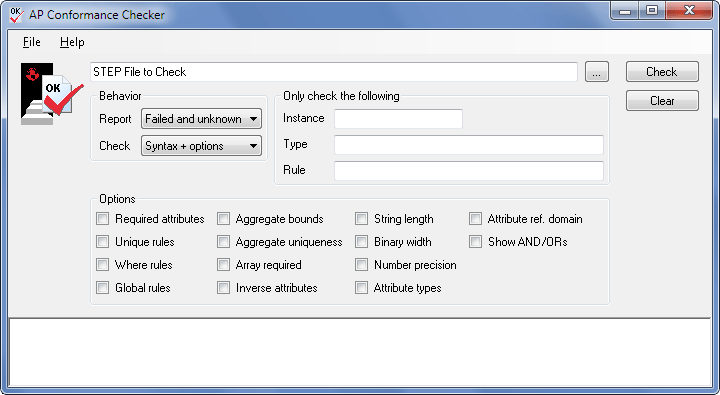 AP Checker Control Panel