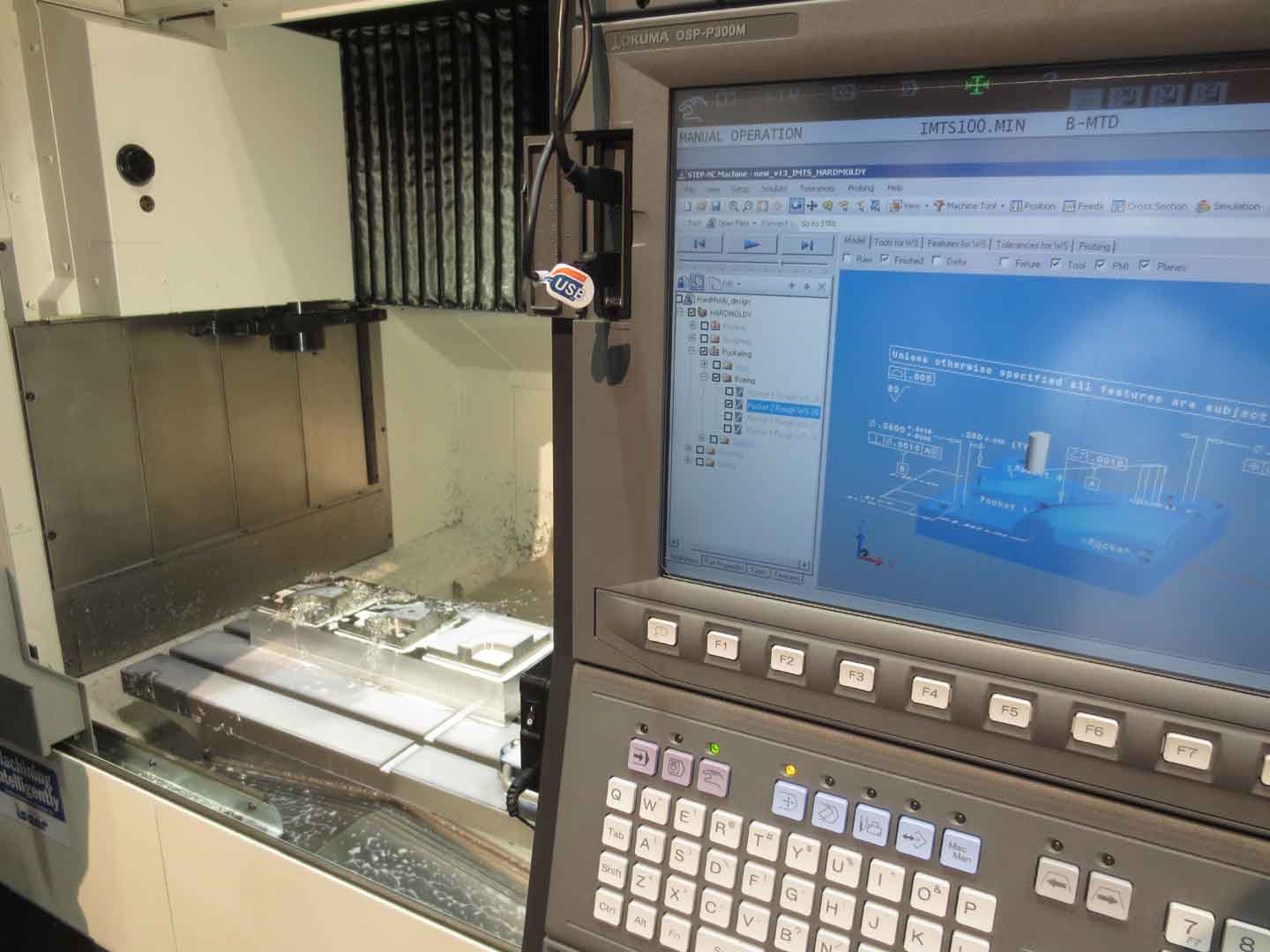 STEP-NC Machining Demonstration